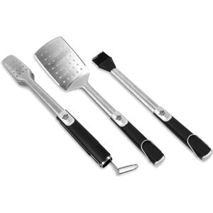 Boss Modèle 20006 - Set d'outils pour Barbecue en Acier Inoxydable - Publicité Boss Modèle 20006 - Set d'outils pour Barbecue en Acier Inoxydable - Publicité