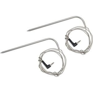 Lot de 2 sondes pour viande - Compatible grill numérique - Publicité Lot de 2 sondes pour viande - Compatible grill numérique - Publicité
