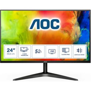 AOC 24B1H Full HD Monitor - VA Panel, Frameless, 23.6" AOC 24B1H Full HD Monitor - VA Panel, Frameless, 23.6"