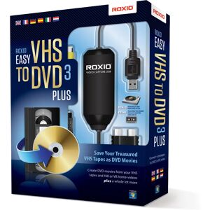 Roxio Easy VHS a DVD 3 Plus Dispositivo de captura - Tipo de vídeo Roxio Easy VHS a DVD 3 Plus Dispositivo de captura - Tipo de vídeo
