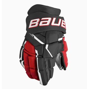 Hokejové rukavice Bauer Supreme MACH - Černá/Červená - Senior Hokejové rukavice Bauer Supreme MACH - Černá/Červená - Senior