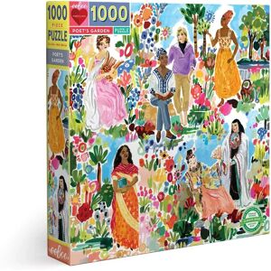 eeboo Kvadratiskt Pussel Poetens Trädgård - 1000 Bitar - Pussel eeboo Kvadratiskt Pussel Poetens Trädgård - 1000 Bitar - Pussel