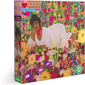 Eeboo Donna tra i Fiori - Puzzle - 1000 Pezzi Eeboo Donna tra i Fiori - Puzzle - 1000 Pezzi