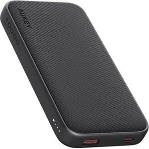 Power Bank Aukey Pb-Y46 10000mAh - Fin, Charge rapide, Texturé Power Bank Aukey Pb-Y46 10000mAh - Fin, Charge rapide, Texturé