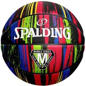 Basketball d'extérieur multicolore Marble Series de Spalding 29,5" - Publicité Basketball d'extérieur multicolore Marble Series de Spalding 29,5" - Publicité