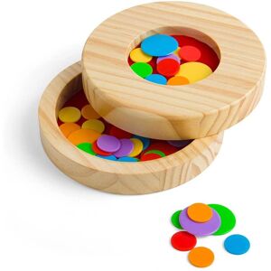 Bigjigs Toys Tiddly Winks - Tradiční Dřevěná Hra pro Děti Bigjigs Toys Tiddly Winks - Tradiční Dřevěná Hra pro Děti