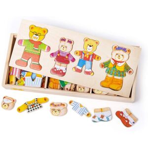 Bigjigs Toys Bear Family Matching Puzzle - 72 Pieces - Educational Toy Bigjigs Toys Bear Family Matching Puzzle - 72 Pieces - Educational Toy