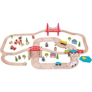 Bigjigs Rural Rail And Road Set (BJT021) Bigjigs Rural Rail And Road Set (BJT021)