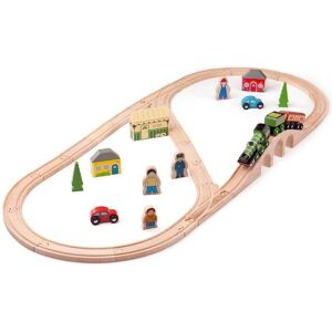 Bigjigs Rail Flying Scotsman Train Set - Train Set Bigjigs Rail Flying Scotsman Train Set - Train Set