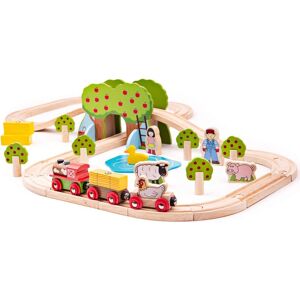 Bigjigs Rail Set de Train Ferme - Jeu Créatif - Publicité Bigjigs Rail Set de Train Ferme - Jeu Créatif - Publicité