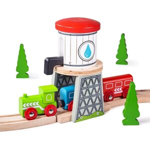 Bigjigs Houten Rails Watertoren - Speelgoedtrein Accessoire Bigjigs Houten Rails Watertoren - Speelgoedtrein Accessoire