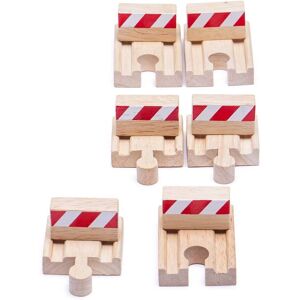 Bigjigs Houten Spoorweg Buffer Set - Railway Buffer Set Bigjigs Houten Spoorweg Buffer Set - Railway Buffer Set
