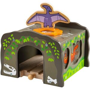 Bigjigs T-Rex Tunnel Wooden Train Set - Train Set Bigjigs T-Rex Tunnel Wooden Train Set - Train Set