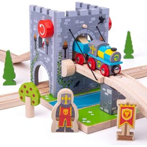 Bigjigs Rail Wooden Drawbridge - Toy Accessory Bigjigs Rail Wooden Drawbridge - Toy Accessory