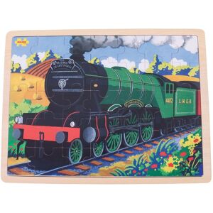Bigjigs Toys Wooden Puzzle Historic Train Flying Scotsman 35 pcs - Puzzle Bigjigs Toys Wooden Puzzle Historic Train Flying Scotsman 35 pcs - Puzzle