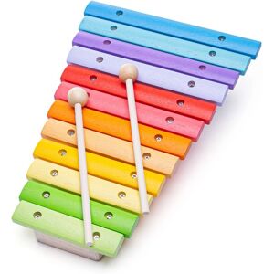 Bigjigs Wooden Rainbow Xylophone - Toy Bigjigs Wooden Rainbow Xylophone - Toy