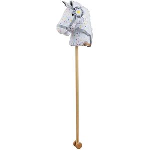 Bigjigs Toys 'Patterned' Hobby Horse - Unisex, White, One Size - Toy Bigjigs Toys 'Patterned' Hobby Horse - Unisex, White, One Size - Toy