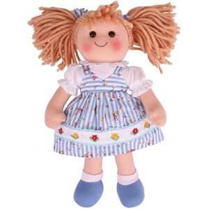Poupée en Tissu Bleu et Blanc - Jouet pour enfants - Publicité Poupée en Tissu Bleu et Blanc - Jouet pour enfants - Publicité