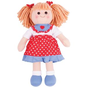 Lalka Emily od Bigjigs Toys - Zabawka z tkaniny Lalka Emily od Bigjigs Toys - Zabawka z tkaniny