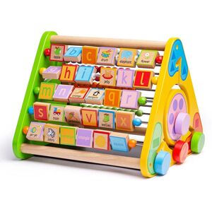Bigjigs Toys Triangle Activity Centre - Multi-Color, 12m+ - Activity Center Bigjigs Toys Triangle Activity Centre - Multi-Color, 12m+ - Activity Center
