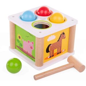 Bigjigs Toys Tap Tap Ball Toy - Multi - Hand-Eye Coordination Bigjigs Toys Tap Tap Ball Toy - Multi - Hand-Eye Coordination