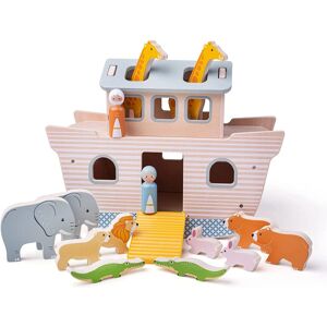 Bigjigs Houten Noach's Ark Speelgoed - FSC Gecertificeerd, Bevordert Verbeelding Bigjigs Houten Noach's Ark Speelgoed - FSC Gecertificeerd, Bevordert Verbeelding