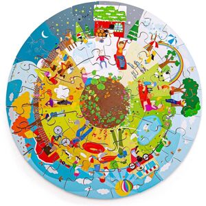Bigjigs Toys Circular Seasons Floor Puzzle - 50 Pieces - 2+ yrs Bigjigs Toys Circular Seasons Floor Puzzle - 50 Pieces - 2+ yrs