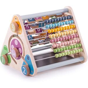 Bigjigs Toys Wooden Triangular Activity Centre - Educational Toy for 12+ Months Bigjigs Toys Wooden Triangular Activity Centre - Educational Toy for 12+ Months