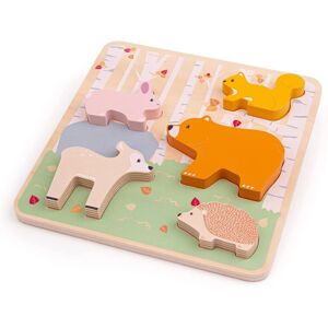 Bigjigs Toys Woodland Chunky Puzzle - Unisex Bigjigs Toys Woodland Chunky Puzzle - Unisex
