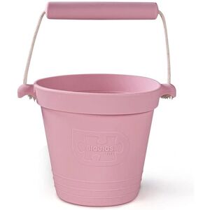 Bigjigs Rail Pink Adventure Silicone Bucket - Toy Bucket Bigjigs Rail Pink Adventure Silicone Bucket - Toy Bucket