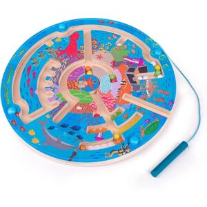 Bigjigs Toys Wooden Aquatic Maze Puzzle - Educational Toy for 3+ Kids Bigjigs Toys Wooden Aquatic Maze Puzzle - Educational Toy for 3+ Kids