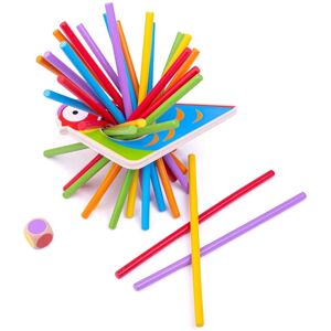 Bigjigs Holzspiel Pick Up Sticks für Kinder - Holzspielzeug Bigjigs Holzspiel Pick Up Sticks für Kinder - Holzspielzeug