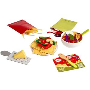 Bigjigs Houten Speelset met Pasta - 64 Stukken, Veelkleuren Bigjigs Houten Speelset met Pasta - 64 Stukken, Veelkleuren