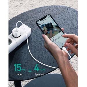 Cargador de Pared Aukey Blanco 20W - Carga Rápida Cargador de Pared Aukey Blanco 20W - Carga Rápida