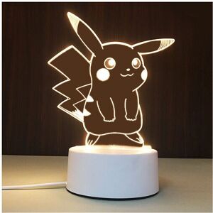 Unbranded Pikachu 3D Lamp - Night Light Unbranded Pikachu 3D Lamp - Night Light