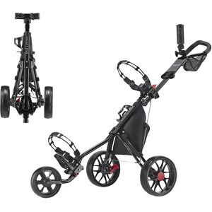 Caddytek CaddyLite 3-Rad Golfwagen - Schwarz - Golfwagen Caddytek CaddyLite 3-Rad Golfwagen - Schwarz - Golfwagen