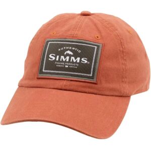 Simms Orange Cap - Cap with Cotton Twill & Adjustable Back Simms Orange Cap - Cap with Cotton Twill & Adjustable Back