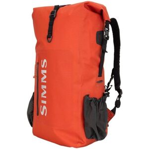 Simms Dry Creek Rolltop Backpack - 30L Waterproof Orange Simms Dry Creek Rolltop Backpack - 30L Waterproof Orange