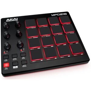 Akai MPD218 MIDI Pad Controller - 16 Pads - Black - Audio Mixer Akai MPD218 MIDI Pad Controller - 16 Pads - Black - Audio Mixer