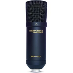 Marantz MPM-1000U Microphone - Large Diaphragm, USB, Black Marantz MPM-1000U Microphone - Large Diaphragm, USB, Black