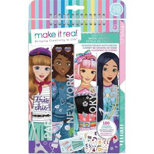 Make It Real Notatnik Projektowania Mody dla Dzieci 6+ Make It Real Notatnik Projektowania Mody dla Dzieci 6+