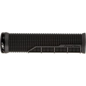 Lizard Skins Machine Lock-On Bike Grips - Jet Black/Black - 31mm Lizard Skins Machine Lock-On Bike Grips - Jet Black/Black - 31mm