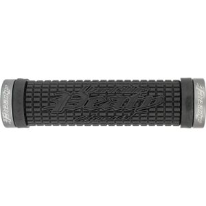 Lizard Skins Peaty Lock-On Handlebar Grips - Black Lizard Skins Peaty Lock-On Handlebar Grips - Black
