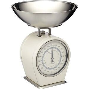KitchenCraft Vintage Mechanical Kitchen Scale - 4kg - Crema Antico KitchenCraft Vintage Mechanical Kitchen Scale - 4kg - Crema Antico