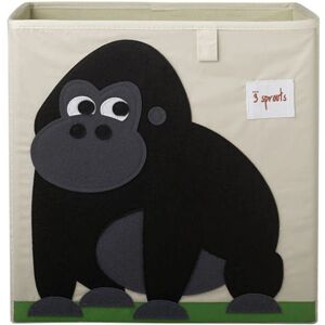 Förvaringslåda - Gorilla - 33x33x33cm - Flerfärgad Förvaringslåda - Gorilla - 33x33x33cm - Flerfärgad
