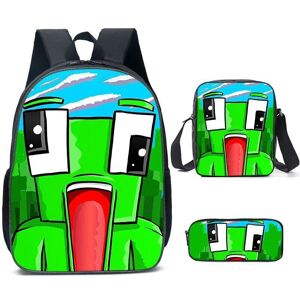 Unbranded Green 3 PCS UNSPEAKABLE Backpack Kids School Bag Gift Unbranded Green 3 PCS UNSPEAKABLE Backpack Kids School Bag Gift