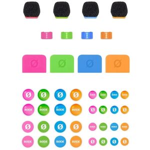 Rode Colors3 Kit - Microphone Color Coding for Wireless GO & Lavalier II Rode Colors3 Kit - Microphone Color Coding for Wireless GO & Lavalier II
