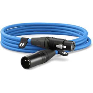 RØDE XLR3M-B Blue 3m Audio Cable - Audio Cable RØDE XLR3M-B Blue 3m Audio Cable - Audio Cable