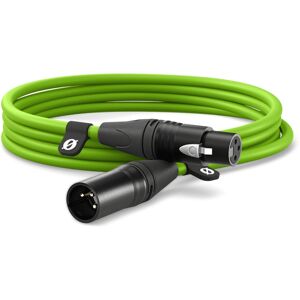 RØDE XLR3M-G audio cable - 3m - Microphone, Green RØDE XLR3M-G audio cable - 3m - Microphone, Green