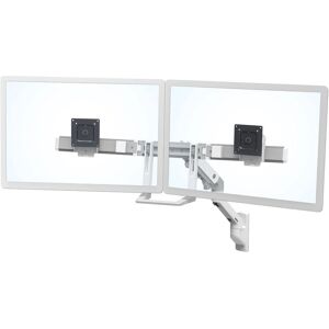 Ergotron Weiße Doppelmonitor-Wandhalterung - Höhenverstellbar & Platzsparend Ergotron Weiße Doppelmonitor-Wandhalterung - Höhenverstellbar & Platzsparend